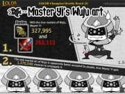 LOLDB Champion Doodle Board Phase One: Master Yi’s Wuju art 