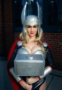 Warhammer, Female Thor Cosplay,Exclusive