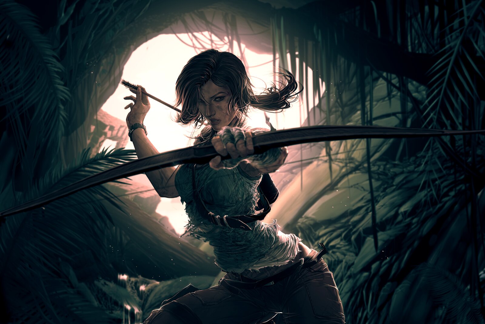 Lara, Beautiful, Concept Art,Graceful
