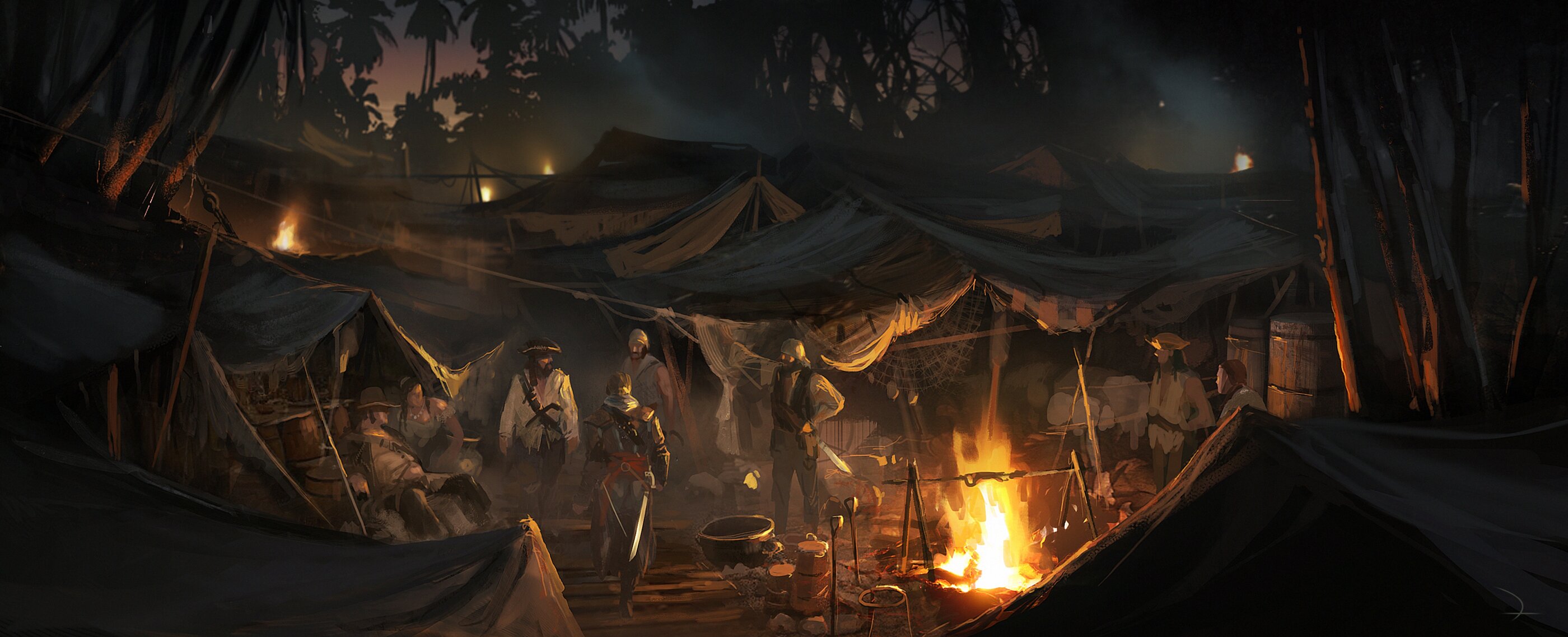 Assassin’s Creed IV：Black Flag, Concept Art,unbelievable