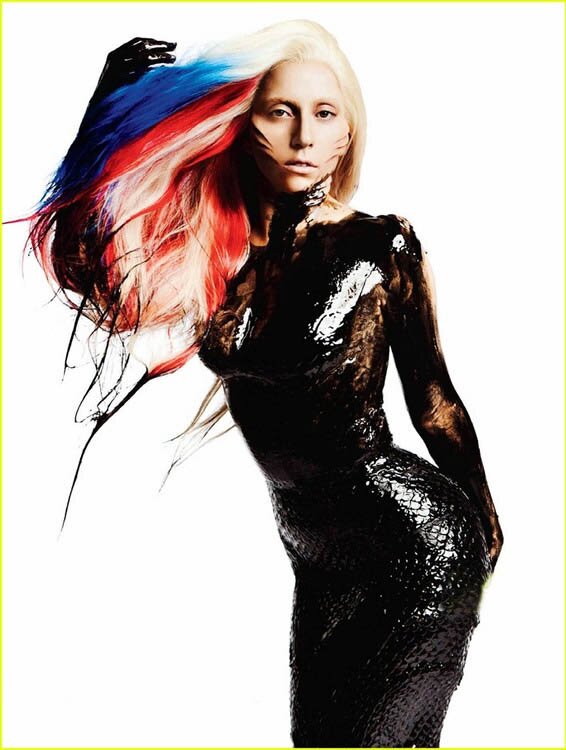 Excellent, Starts,Lady Gaga, coating, Black mermaid,Picture,Lastest Update