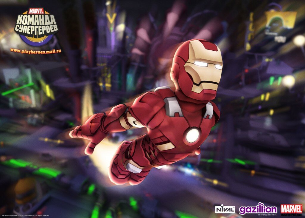 Marvel: Команда Супергероев Симулятор 2.5D анимация Superhero,web game,browser game