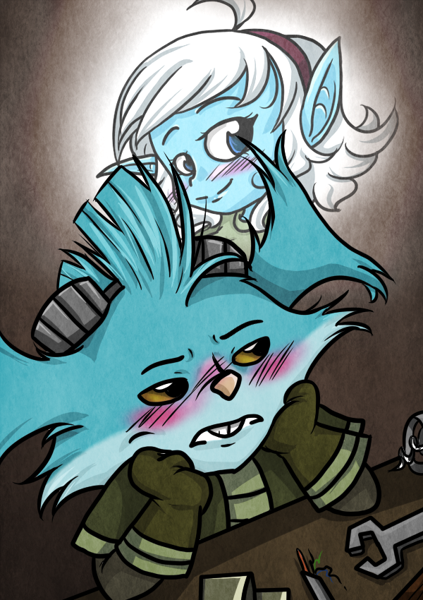 Tristana, Rumble,LOL Related