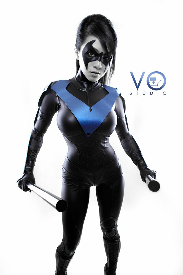 Lady Nightwing Cosplay,memorable
