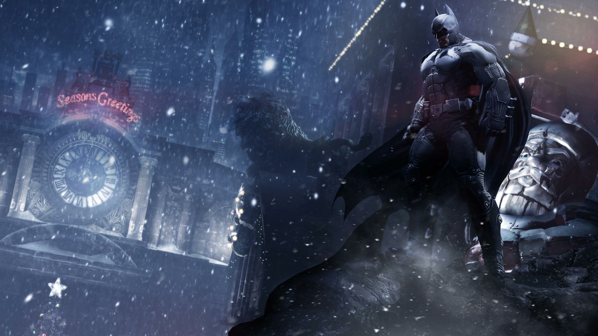 Batman: Arkham Origins, In - game Screenshots, Character Concept Art,Combat Pictures